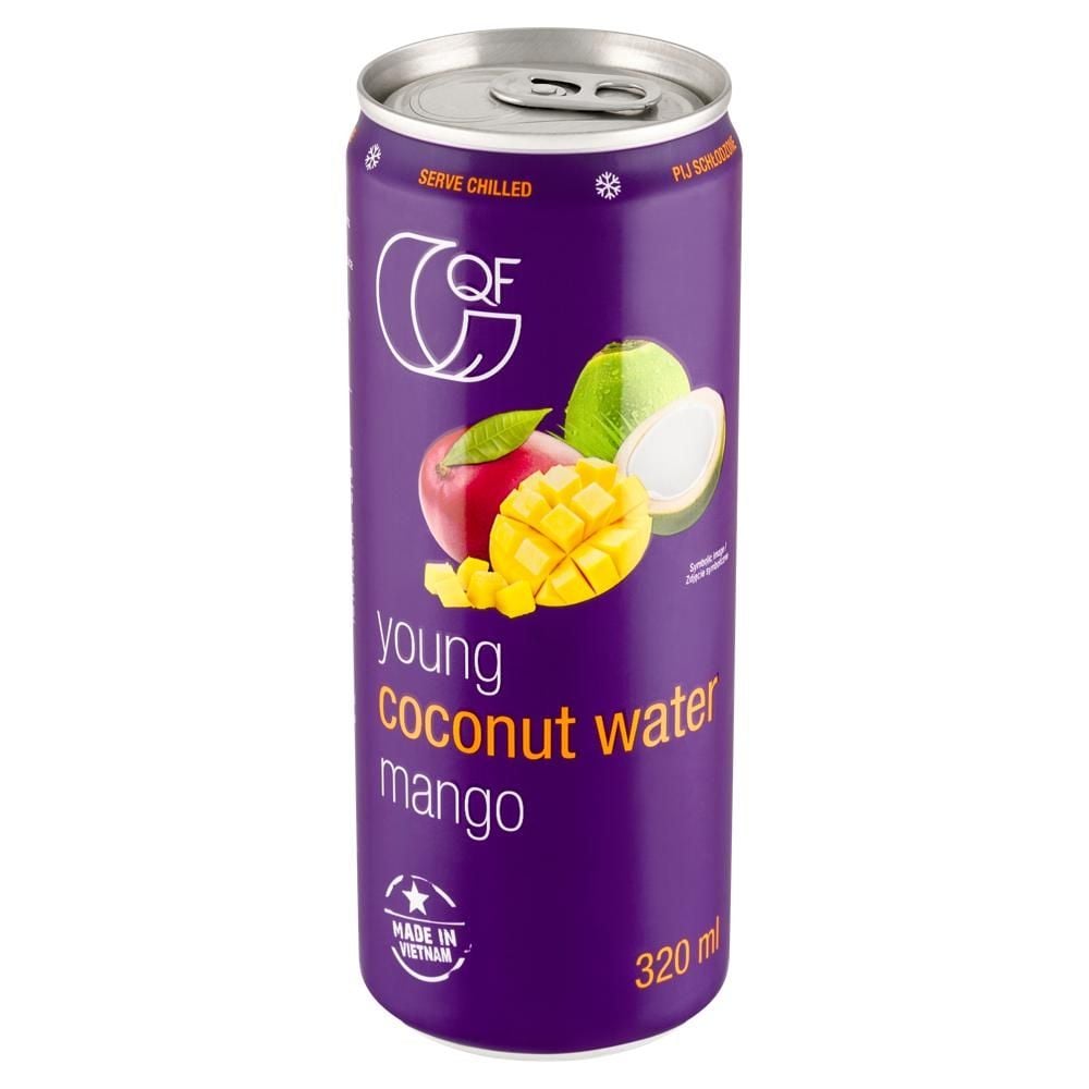 QF Woda kokosowa z sokiem z mango 320 ml