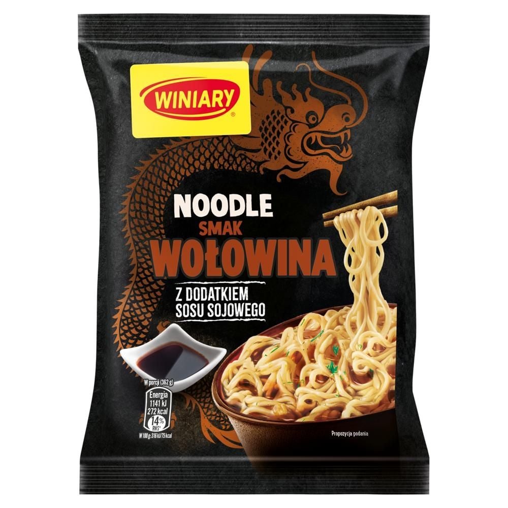 Winiary Noodle smak wołowina 62 g