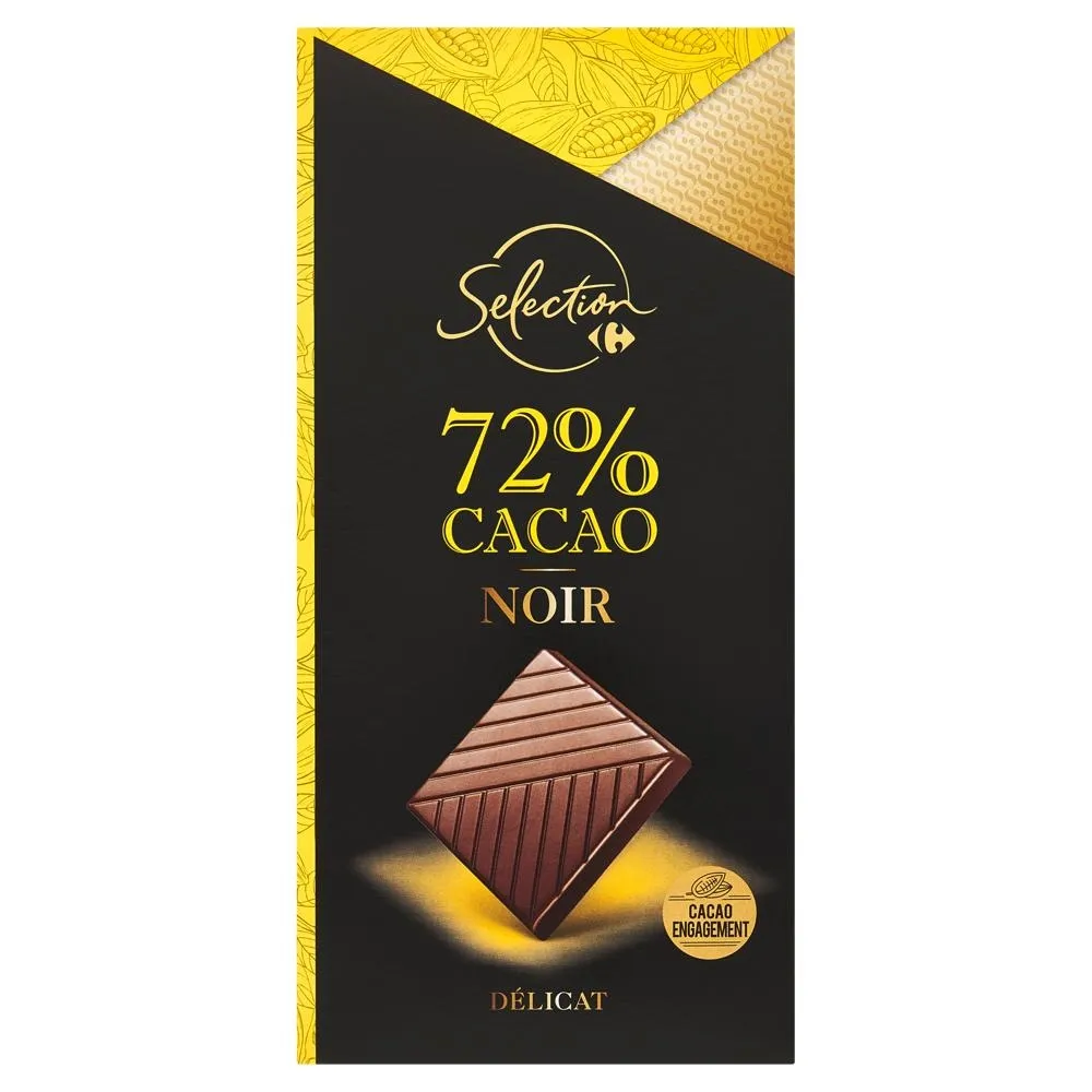 Carrefour Selection 72 % Cacao Czekolada 80 g