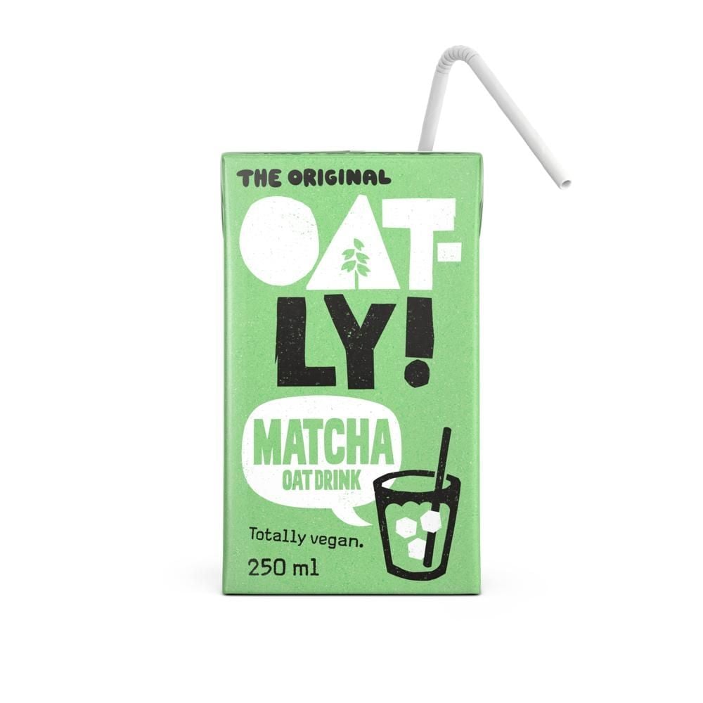 Oatly! Napój owsiany z zieloną herbatą matcha 250 ml