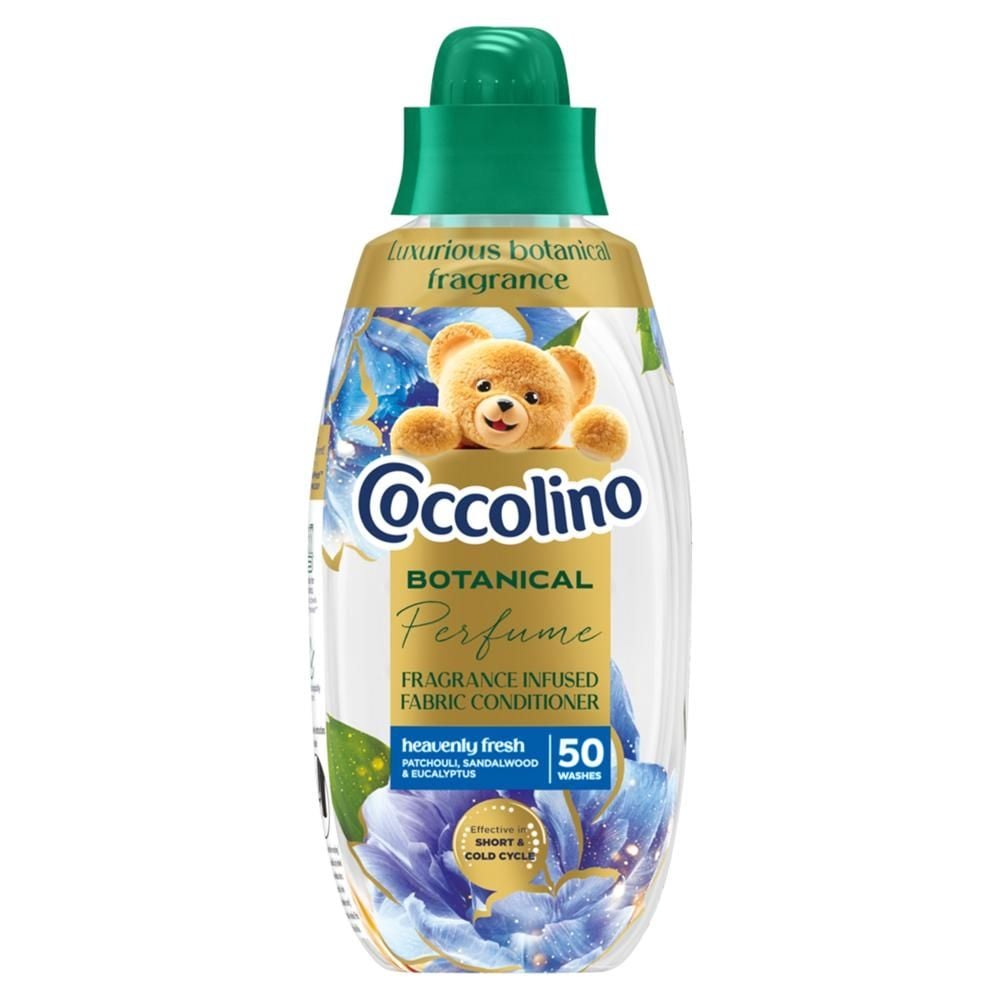 Coccolino Botanical Perfume Heavenly Fresh Płyn do płukania tkanin koncentrat 750 ml (50 prań)