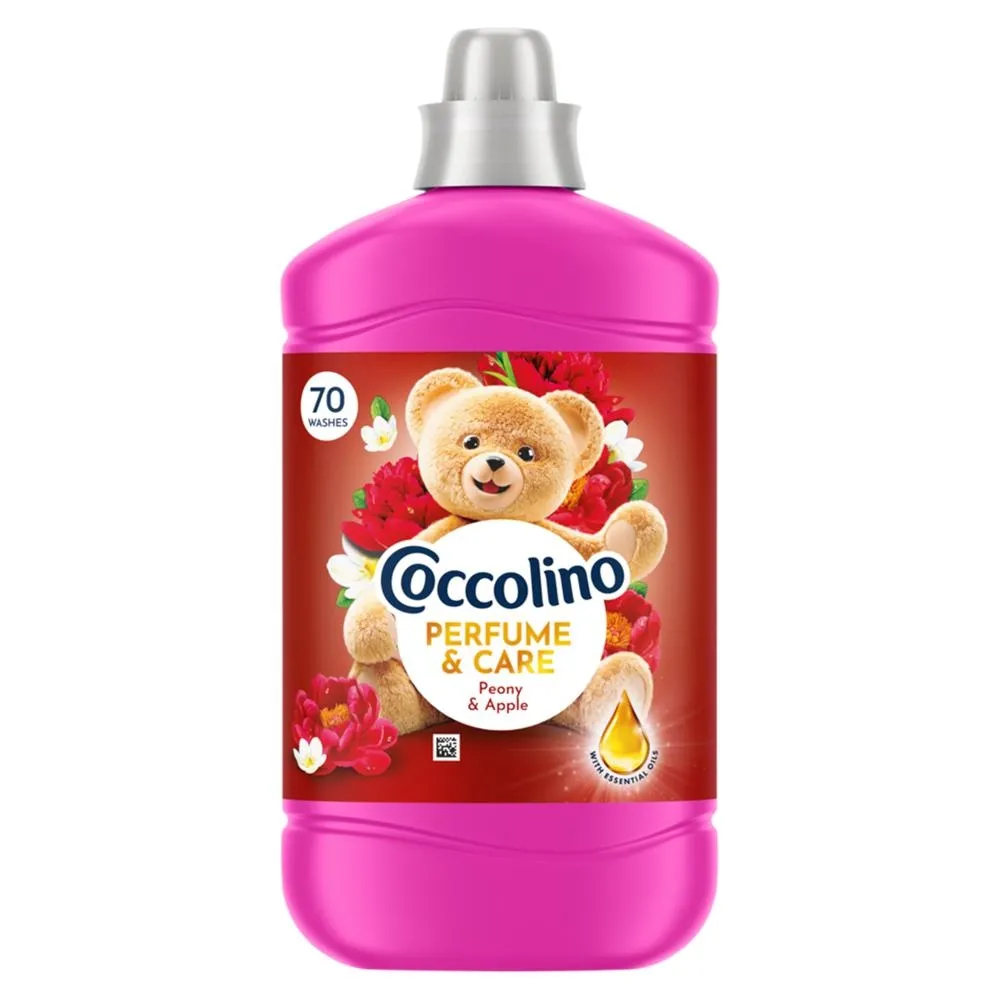 Coccolino Perfume & Care Peony & Apple Płyn do płukania tkanin koncentrat 1610 ml (70 prań)
