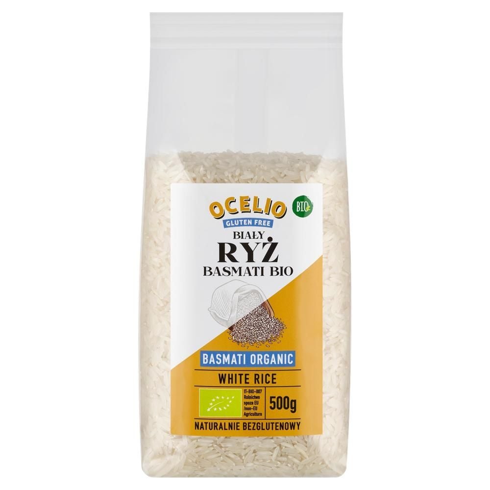 Ocelio Ryż biały basmati bio 500 g