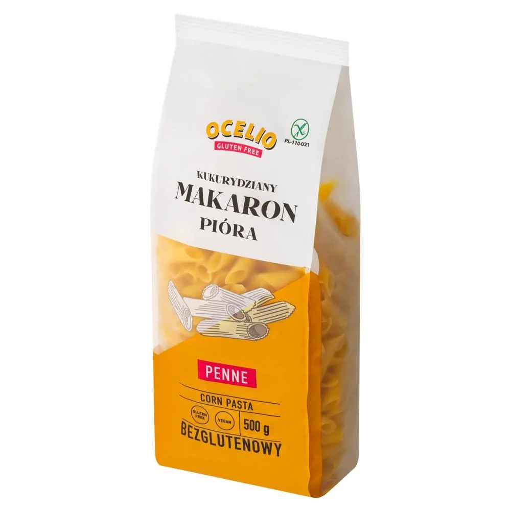 Ocelio Makaron kukurydziany pióra bezglutenowy 500 g