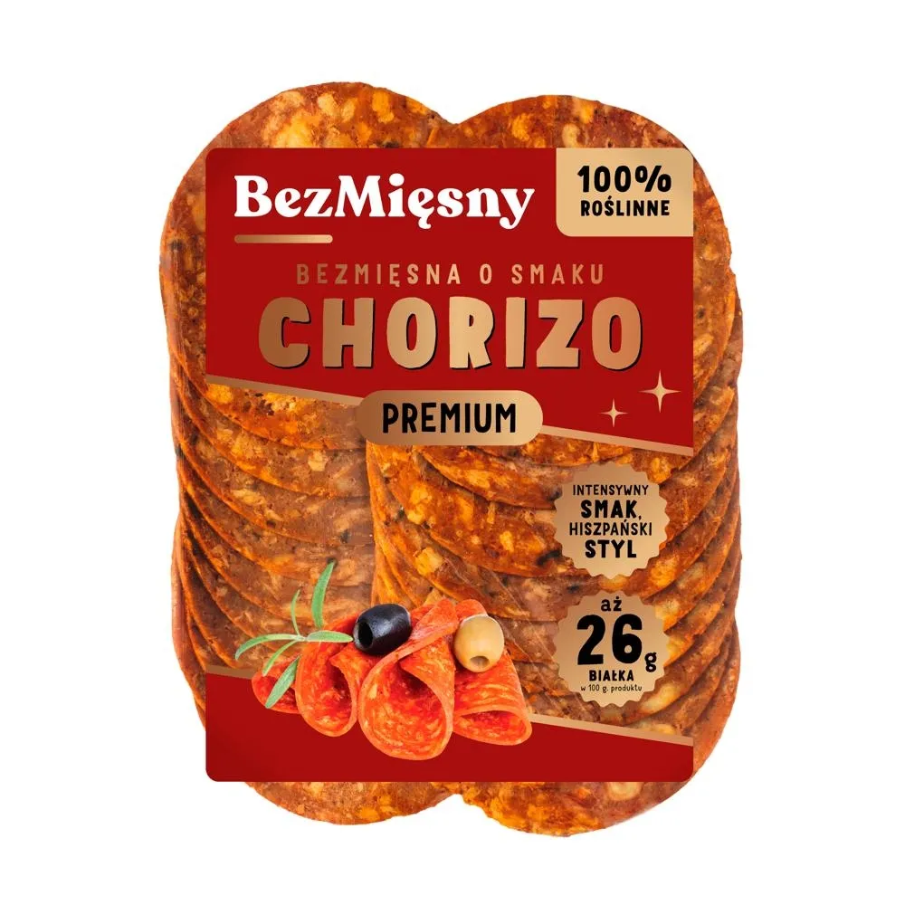 BezMięsny Bezmięsna o smaku chorizo premium 100 g