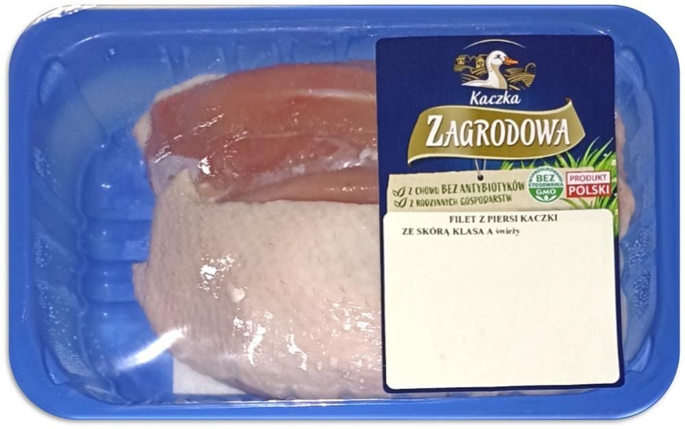 Filet z kaczki Barbarie świeży tacka