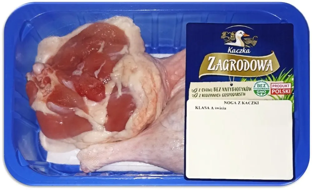 Noga z kaczki zagrodowej świeża tacka