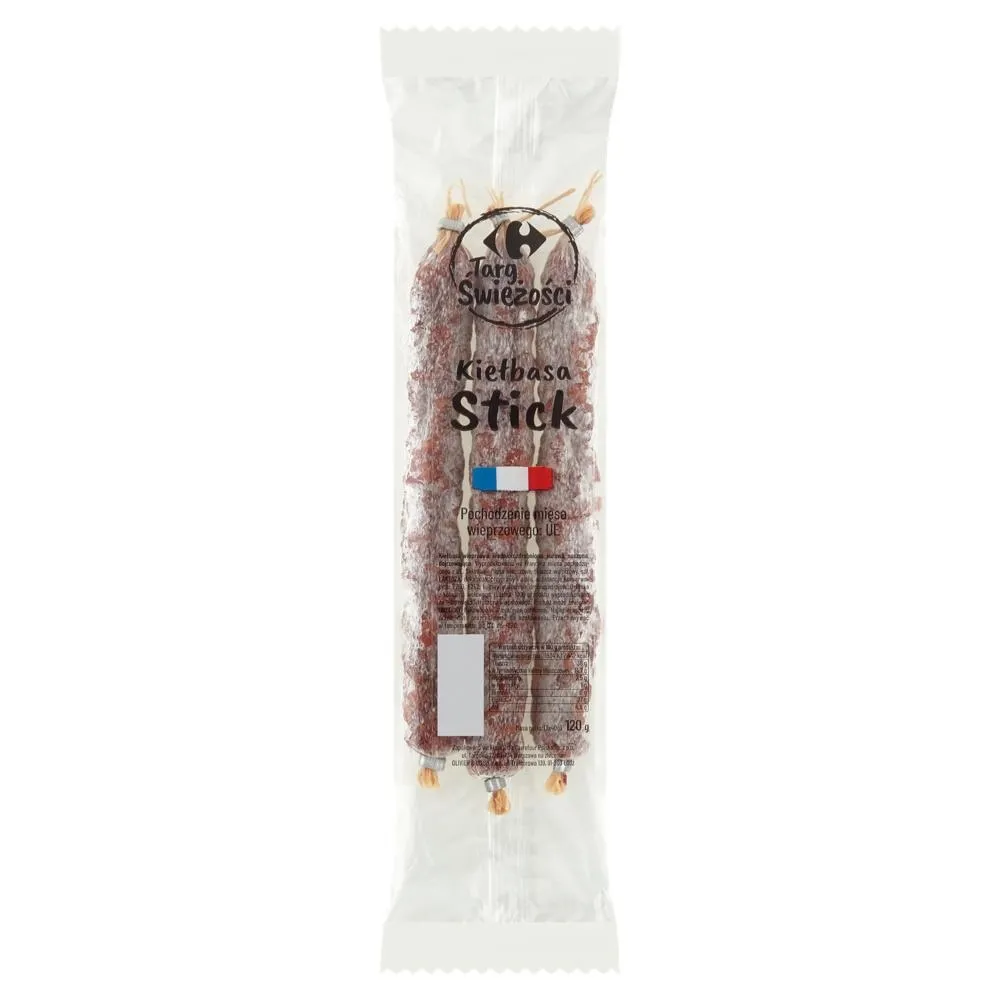 Carrefour Targ Świeżości Kiełbasa Stick 120 g (3 x 40 g)