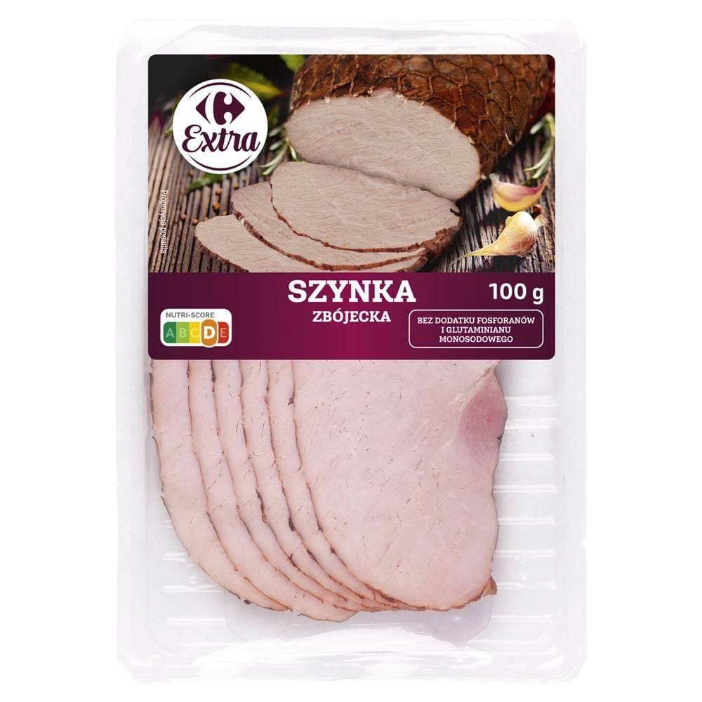 Carrefour Extra Szynka zbójecka 100 g