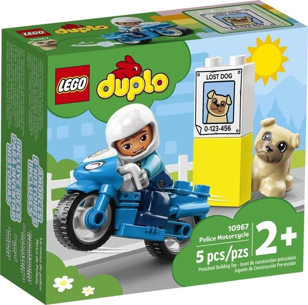 LEGO DUPLO Town Motocykl policyjny (10967)