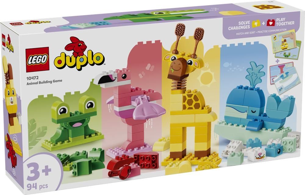 LEGO DUPLO Gra w budowanie zwierzątek 10472