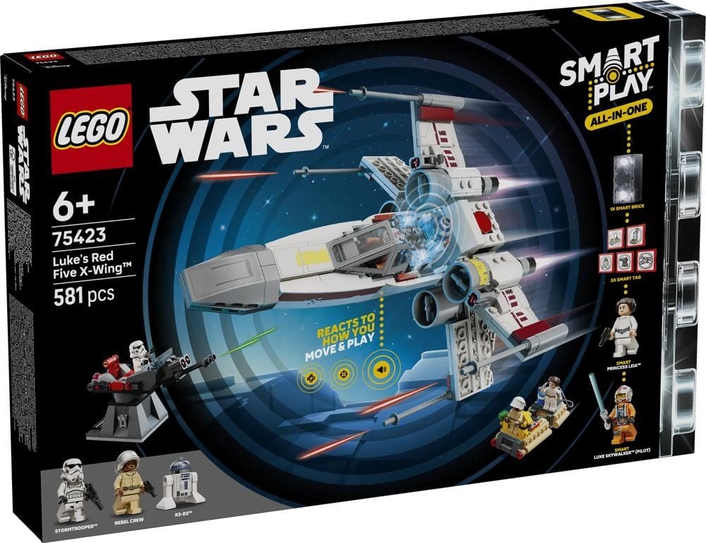 LEGO Star Wars™ SMART Play™: X-Wing Czerwona Piątka Luke’a 75423