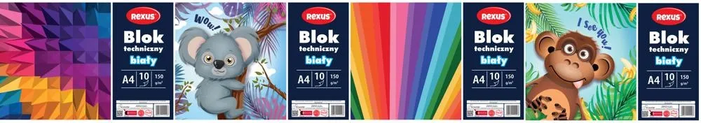 Blok Techniczny Biały A4/10K.