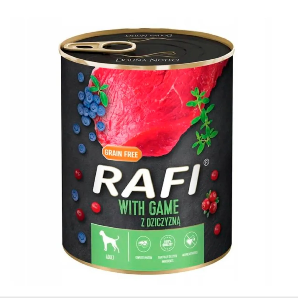 Dolina Noteci Rafi z Dziczyzną 800g