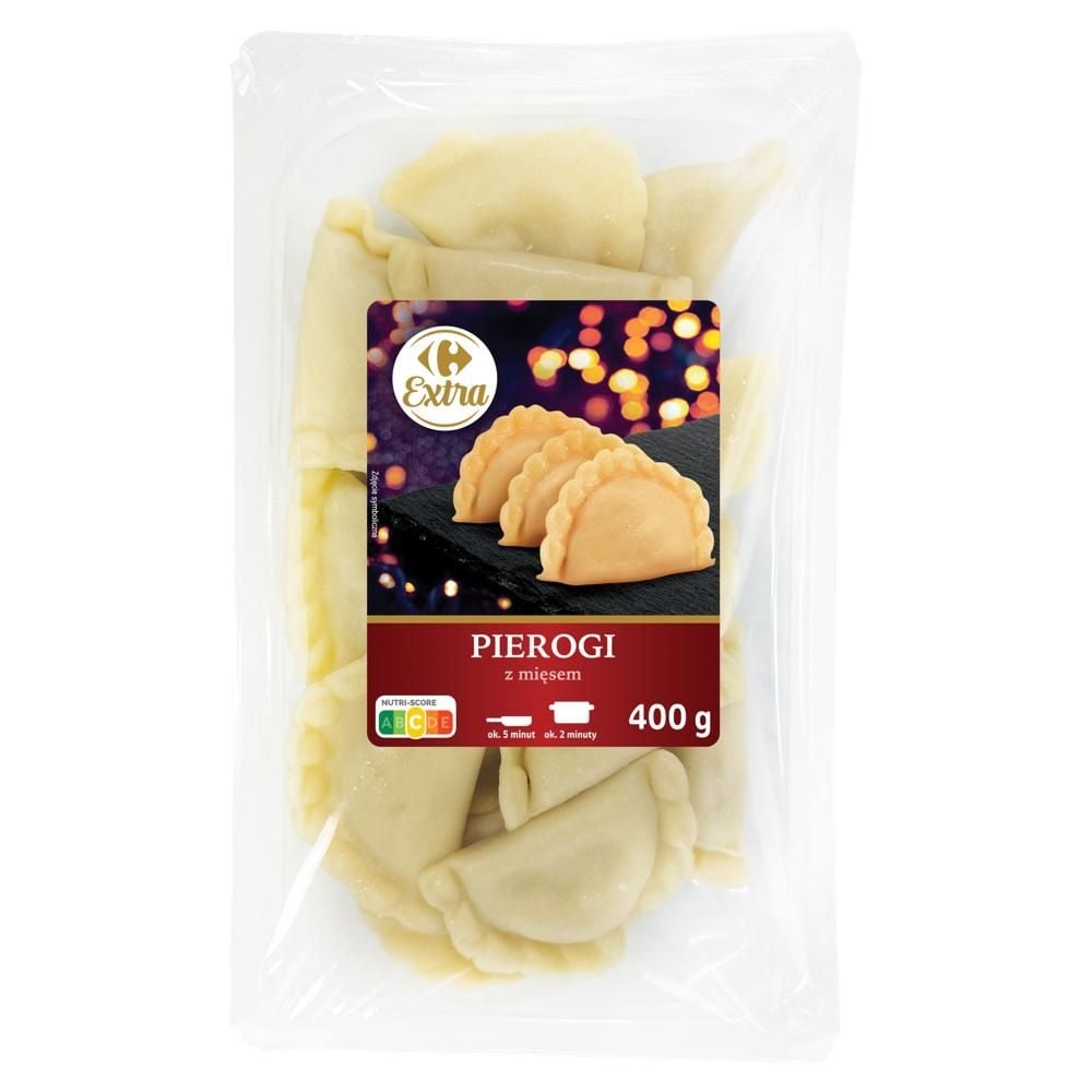 Carrefour Extra Pierogi z mięsem 400 g