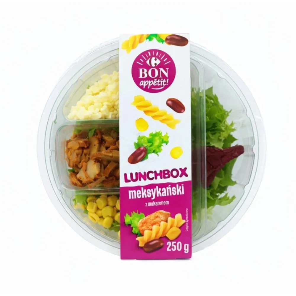 Carrefour Bon Appétit! Lunchbox meksykański z makaronem 250 g