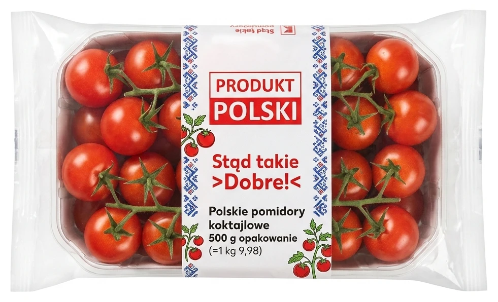 Polskie pomidory koktajlowe