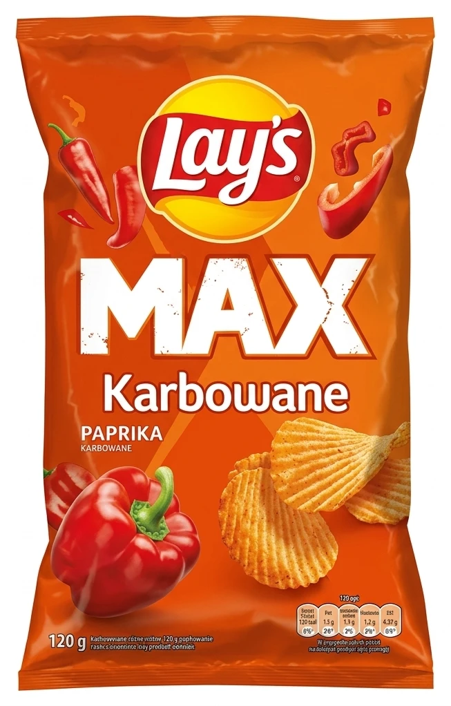Lay's Max Chipsy karbowane
