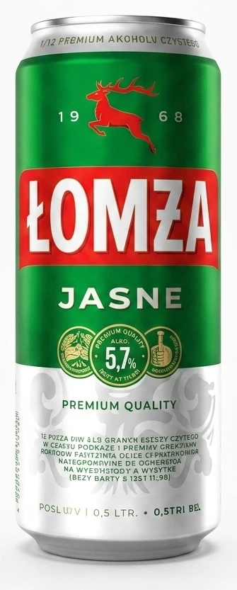 Łomża Piwo jasne 5,7% alk.