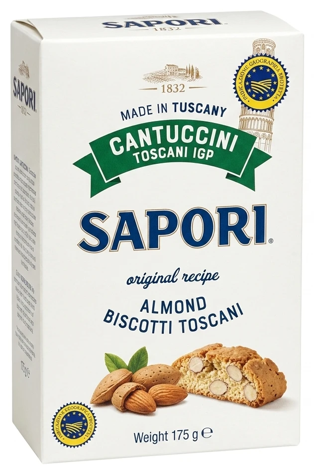 Sapori Cantuccini Ciasteczka migdałowe