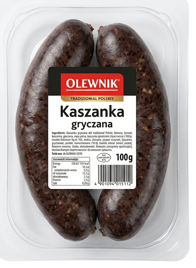 OLEWNIK Kaszanka gryczana