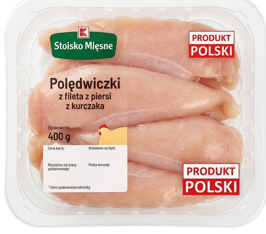 Polędwiczki z fileta z piersi polskiego kurczaka