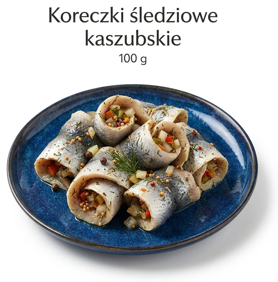 Koreczki śledziowe kaszubskie