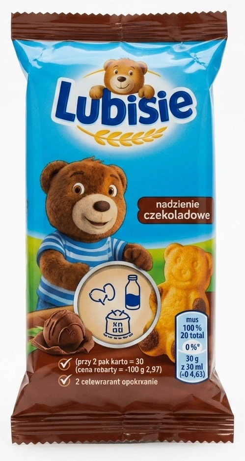 Petitki Lubisie Ciastko biszkoptowe