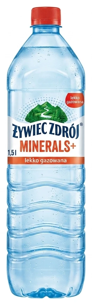 Żywiec Zdrój Minerals+ Woda źródlana lekko gazowana