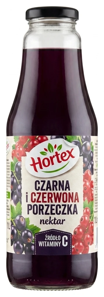 Hortex Nektar czarna porzeczka lub czarna i czerwona porzeczka