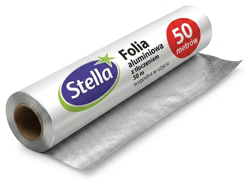Stella Folia aluminiowa z tłoczeniem