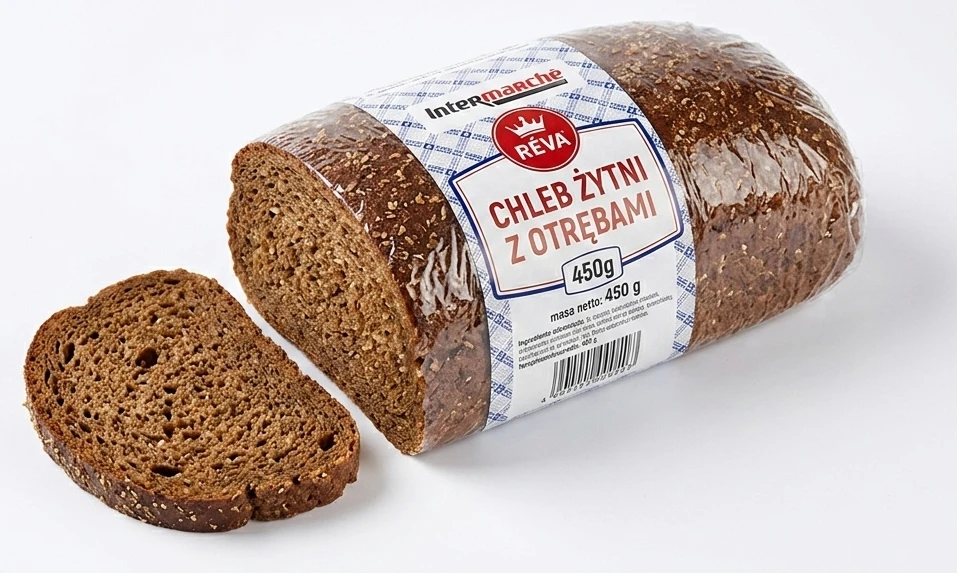 Chleb żytni z otrębami