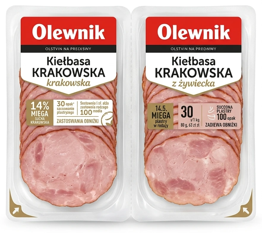 Kiełbasa sucha krakowska / Kiełbasa sucha żywiecka OLEWNIK