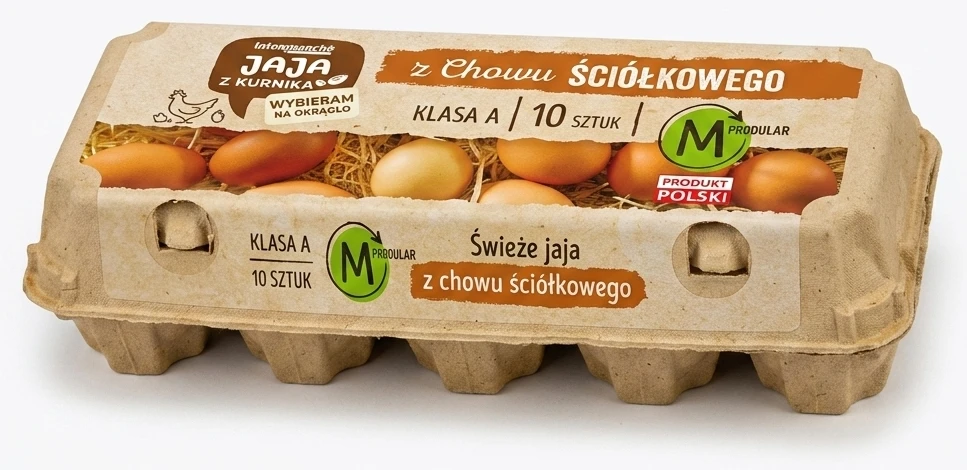 Jaja z chowu ściółkowego JAJA Z KURNIKA