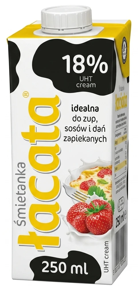 Śmietanka ŁACIATA 18%
