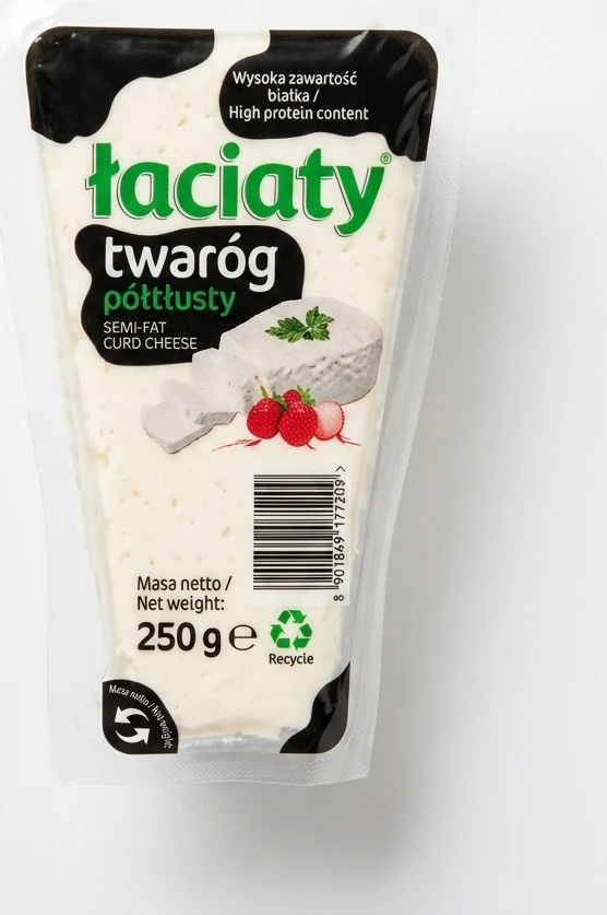 Twaróg ŁACIATY klinek