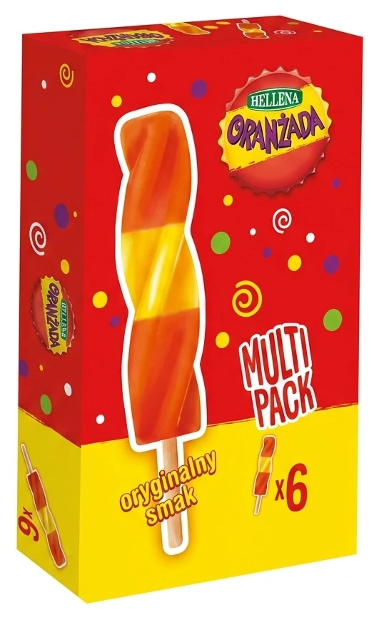 Lody HELLENA Oranżada