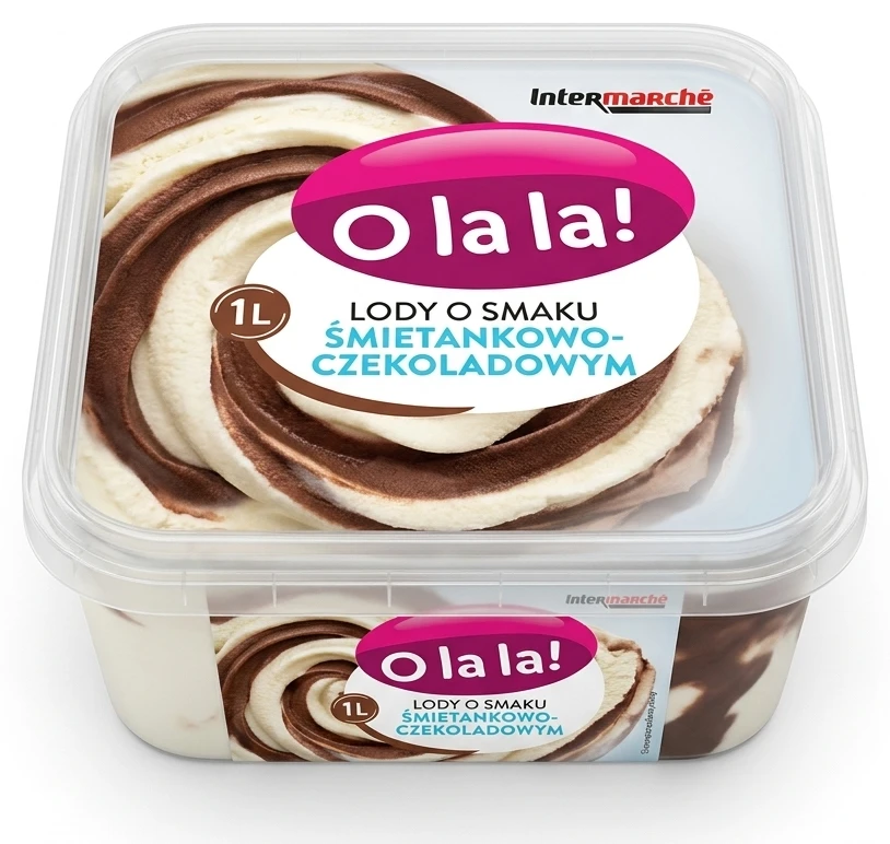 Lody O LA LA! wybrane rodzaje