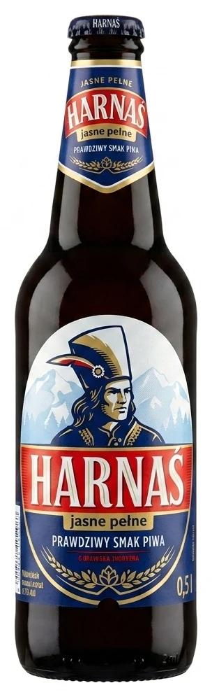 Piwo HARNAŚ jasne pełne