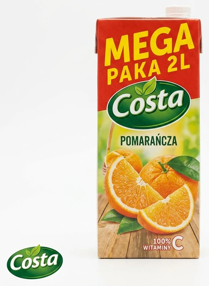 Napój niegazowany COSTA