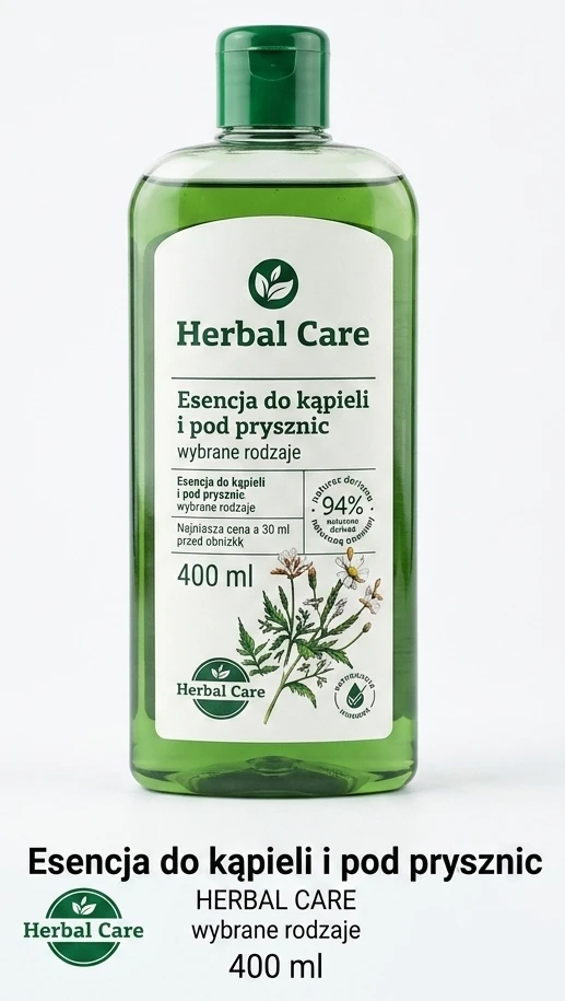 Esencja do kąpieli i pod prysznic HERBAL CARE