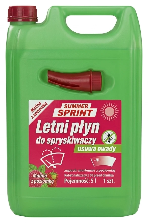 Letni płyn do spryskiwaczy