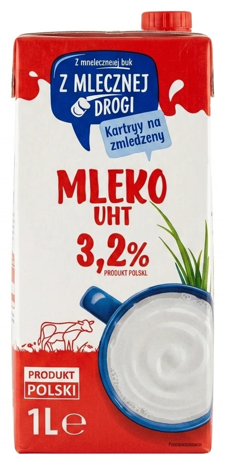Mleko UHT Z MLECZNEJ DROGI 3,2%
