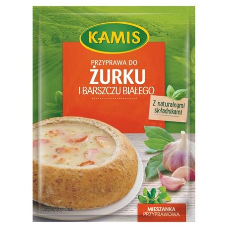 Kamis Mieszanka przyprawowa przyprawa do żurku i barszczu białego 20 g