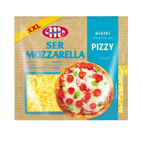 Mlekovita Ser mozzarella wiórki 300 g