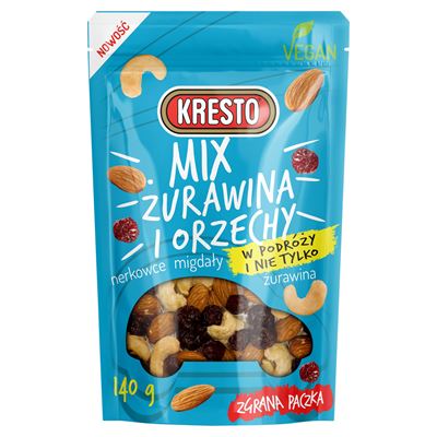 KRESTO Mix żurawina i orzechy 140 g