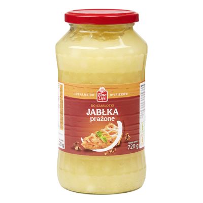 Fine Life Jabłka prażone do szarlotki 720g