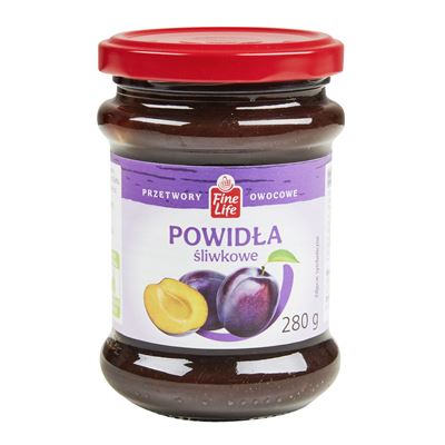 Fine Life Powidła Śliwkowe 8 x 280 g