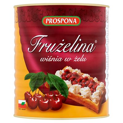 PROSPONA Frużelina Wiśnia W Żelu 3,2kg