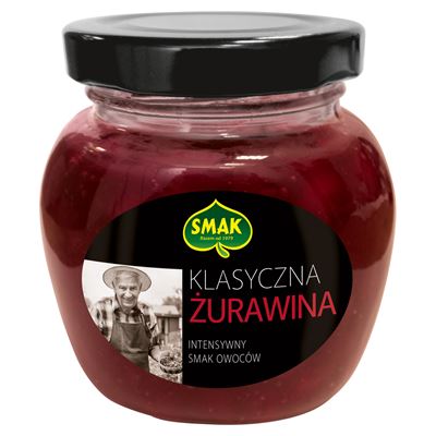 SMAK Klasyczna żurawina 190 g